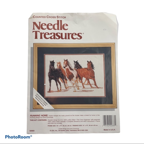 Needle Treasures Counted Cross Stitch Horses - Picture 3 of 4